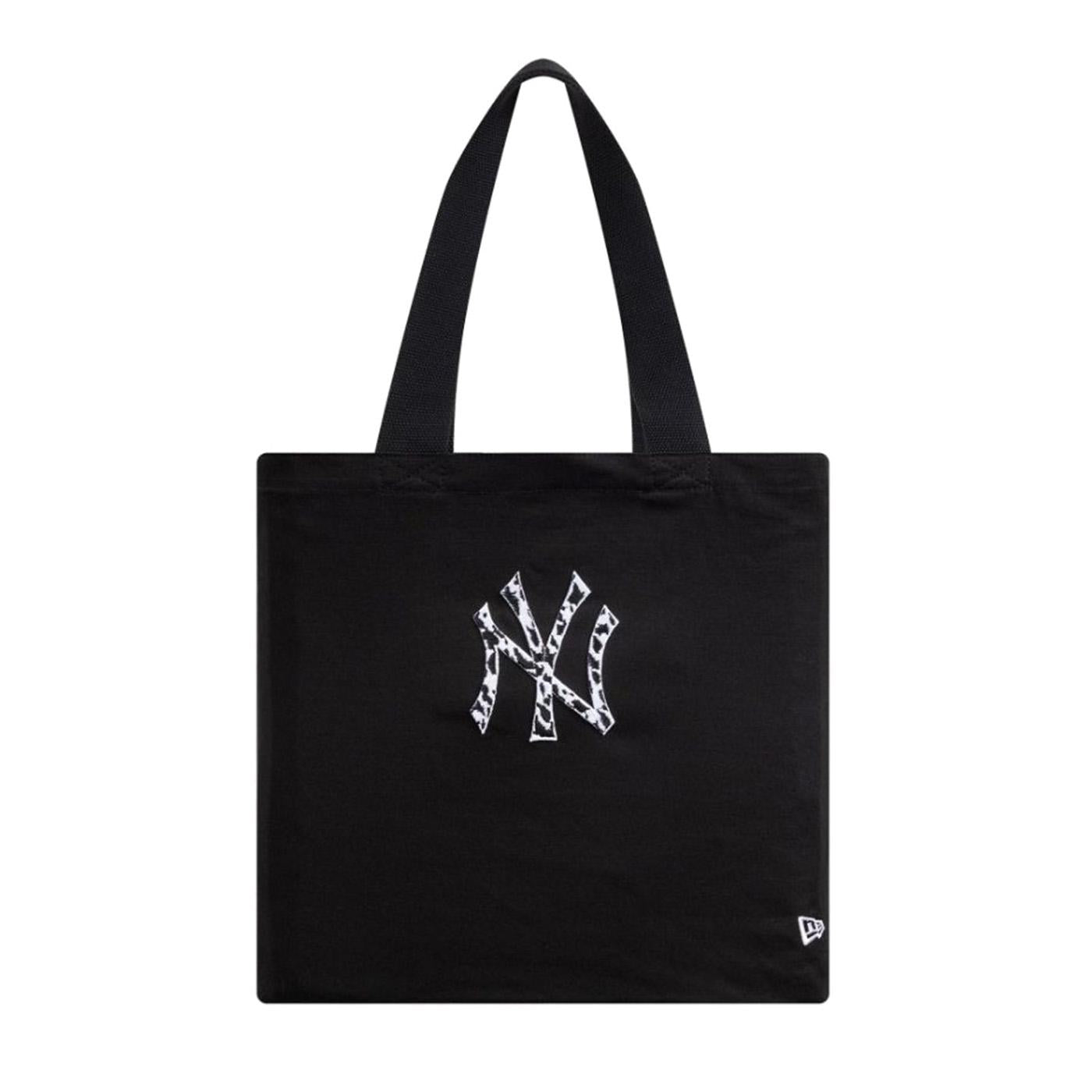 Animal Infill Canvas Tote New York Yankees - Borsa Tote Nera 60771267 BLKDOC NEW ERA 