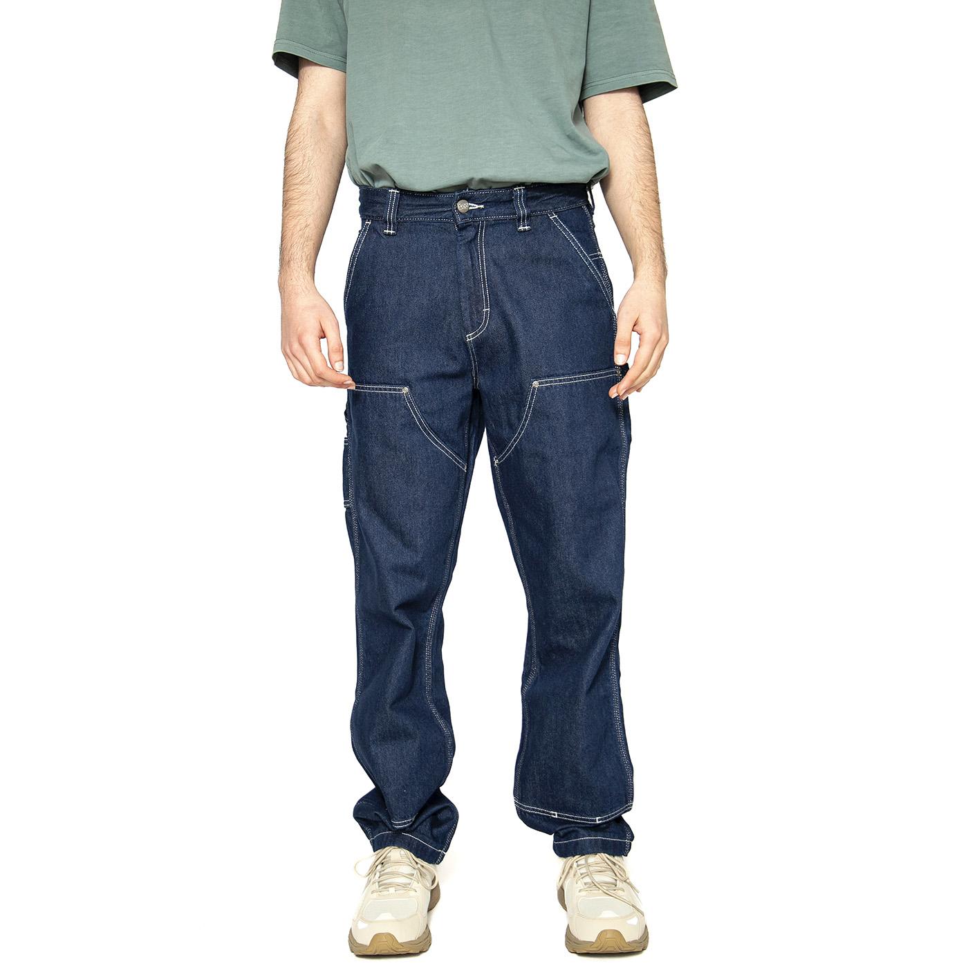 Double Knee Carpenter Raw - Pantaloni Uomo Blu 112364608  LEE 