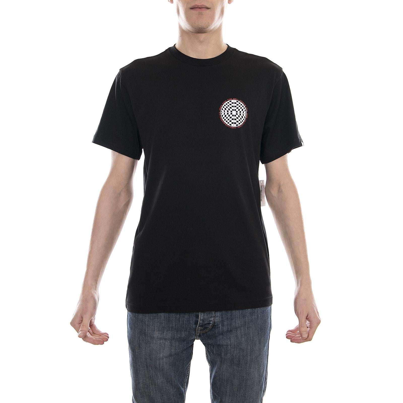 MN CHECKERED SS Black VA3H6JBLK  VANS 