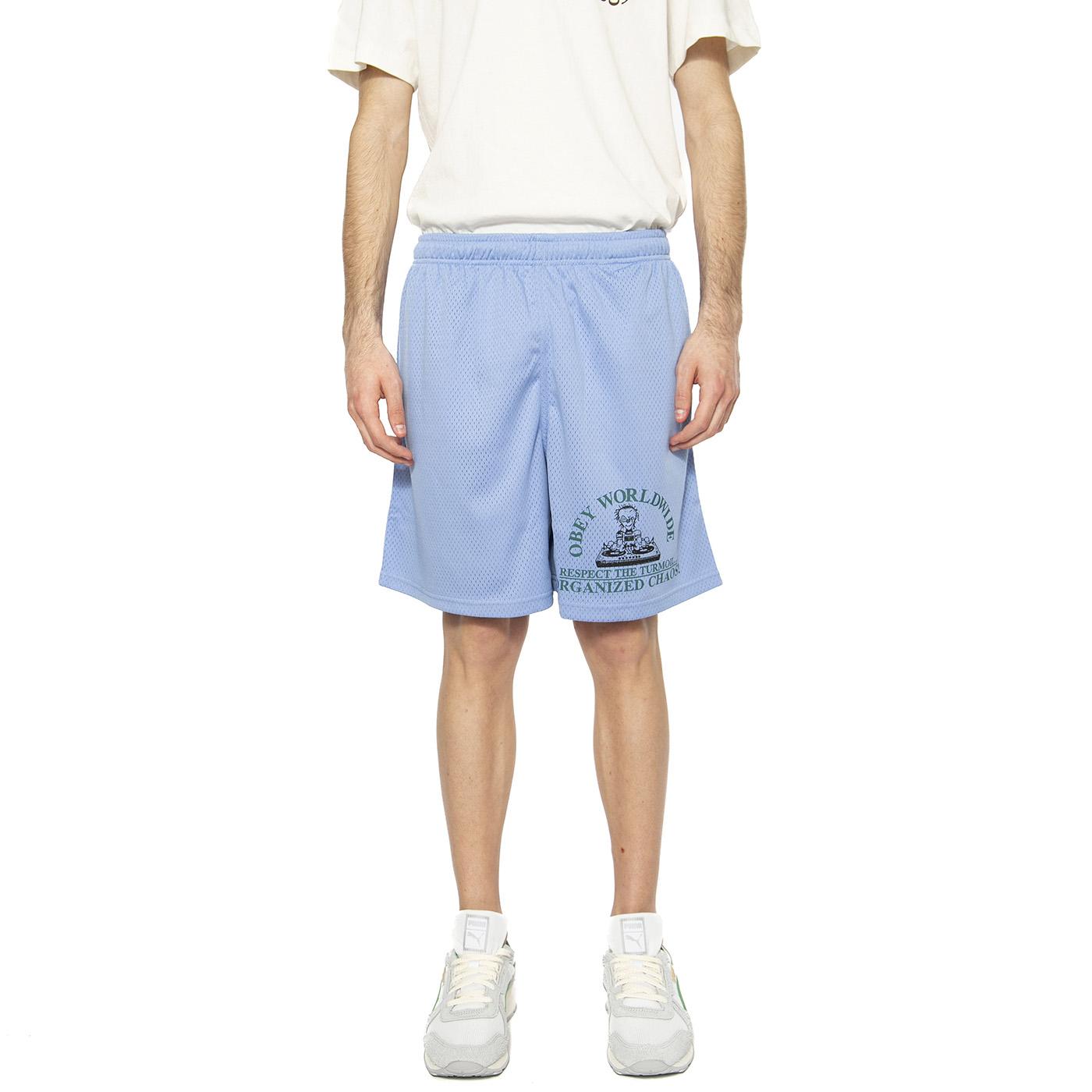 Big Wig Vero Mesh Short - Bermuda Uomo Blu 172120112-HDR  OBEY 