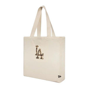 Animal Infill Canvas Tote Los Angeles Dodgers - Borsa Tote Beige 60771266 IVOPNR NEW ERA 