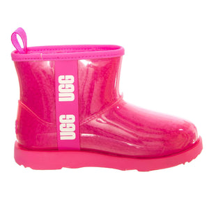 Classic Clear Mini II Taffy Pink K - Stivaletti Bambino Rosa UGKCLCLEMTP1112386K  UGG 