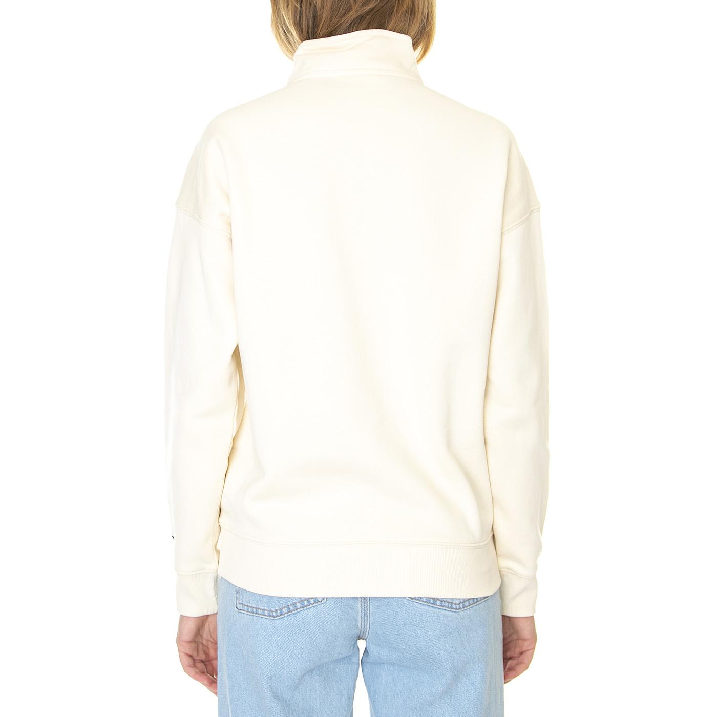 W' Ontario Highneck Sweatshirt Calico / Black - Felpa Collo Alto Donna Beige I030963-10JXX  CARHARTT WIP 