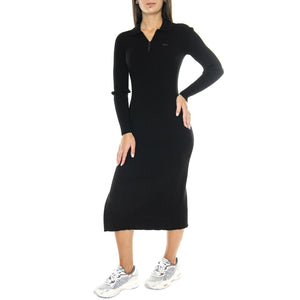 Abitino EF0632-031 - Vestito Donna Nero EF0632-031  LACOSTE 