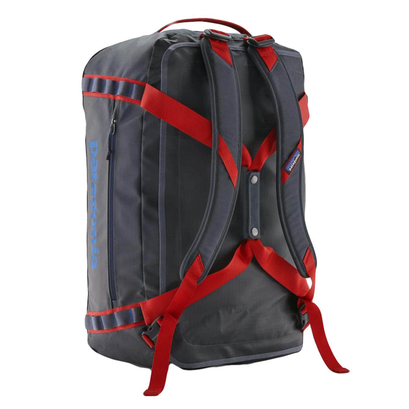 Black Hole Duffel 55L SMRE Smolder Blue w/Amanita Red - Borsone Multicolore 49343 SMRE PATAGONIA 