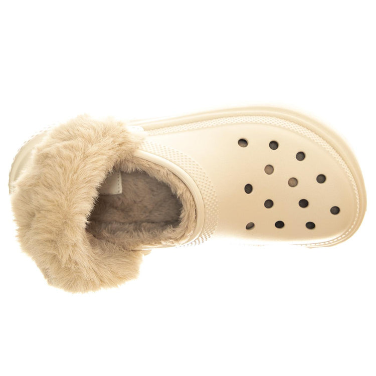 Stomp Lined Clog STUC - Sandali Donna Beige CR.208546-STUC  CROCS 