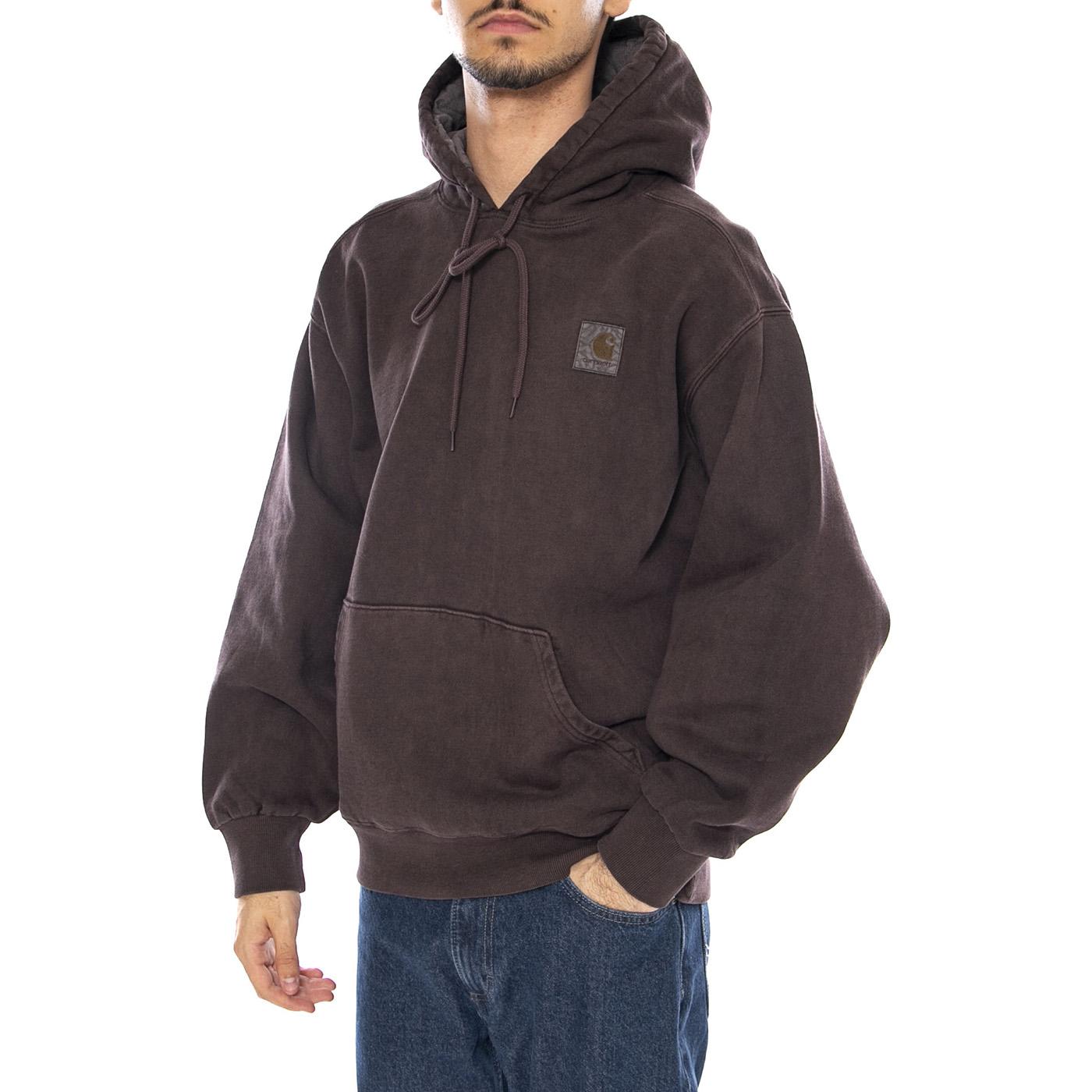 Hooded Vista Sweat Palisander - Felpa con Cappuccio Uomo Marrone I029523.33HGD . CARHARTT WIP 