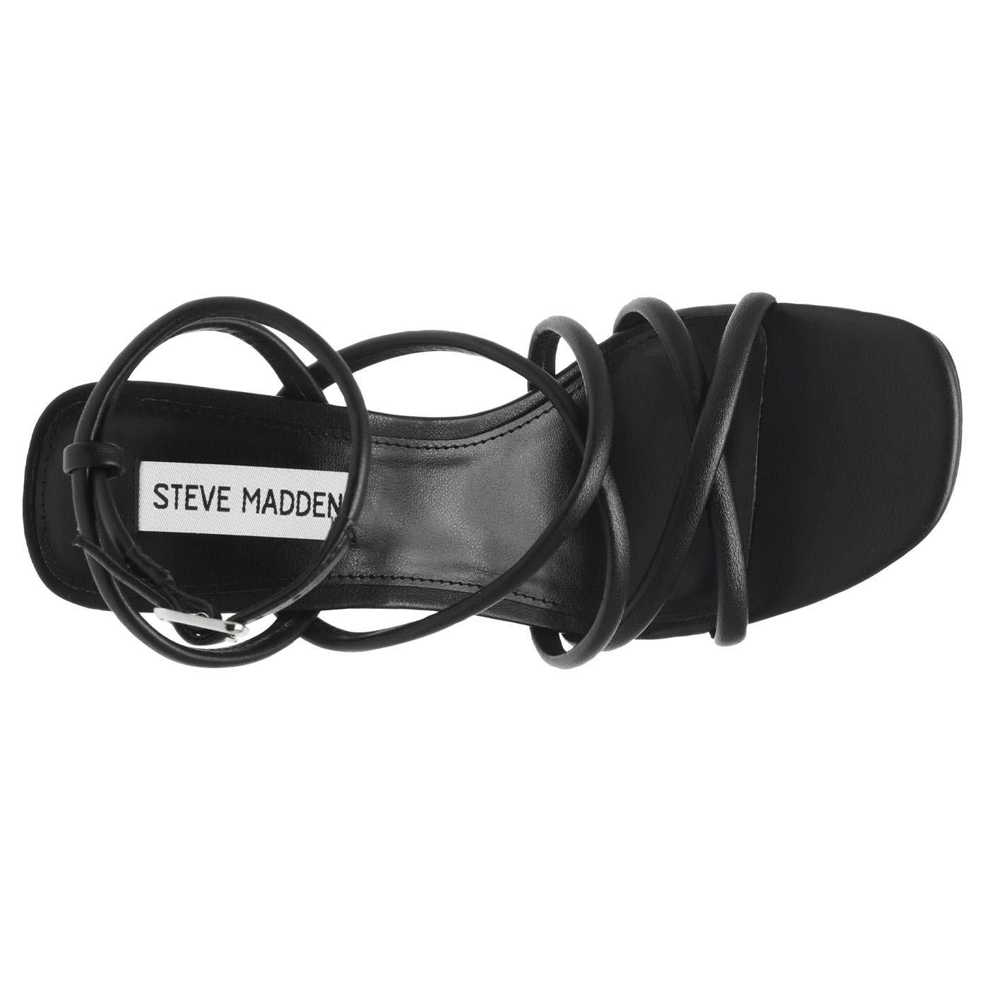 At-Last Black Soft PU - Sandali Donna Neri SMSAT-LAST-BLA  STEVE MADDEN 
