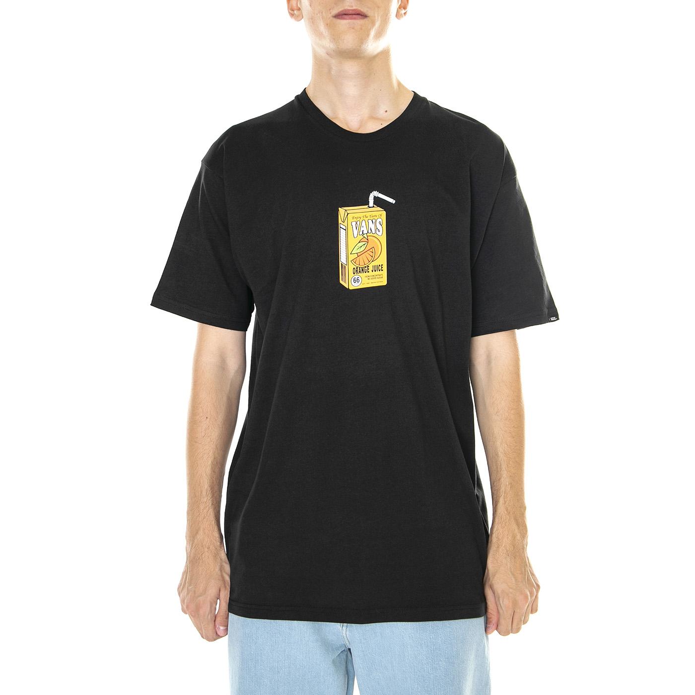 M' Vans Juice Box S/S Tee Black - Maglietta Girocollo Uomo Nera VN0006D5BLK1  VANS 