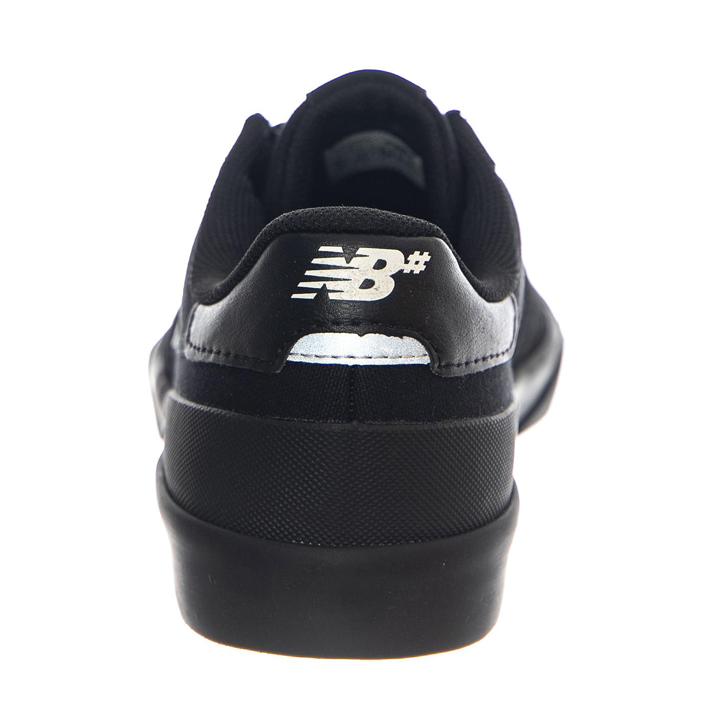 Numeric Skateboarding Black Leather/Textile - Scarpe Uomo Nere NM272BWD . NEW BALANCE 