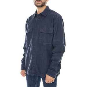 LS Chetopa Shirt Mood Indigo-L68OCV61 - Camicia Uomo in Velluto Blu 112322569  LEE 
