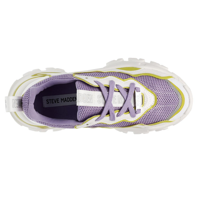 Manerva Lavender / White - Scarpe Stringate Profilo Basso Donna Multicolore SMPMANERVA-LAVWHT  STEVE MADDEN 