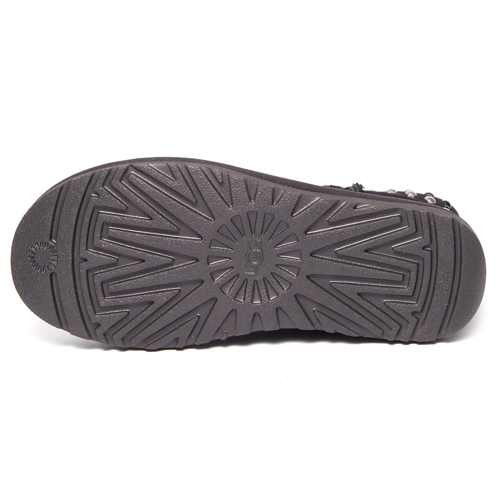 Wm Classic Mini Boots with Pearls - Black - Stivaletti Donna Neri UGSCLMPBK1012393W  UGG 