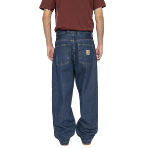 Baggy Jeans Relaxed Carhartt WIP Brandon - Pantaloni Uomo Blu I035893-106 . CARHARTT WIP 