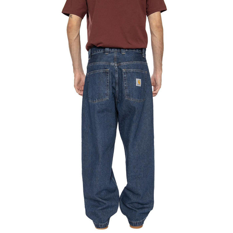 Baggy Jeans Relaxed Carhartt WIP Brandon - Pantaloni Uomo Blu I035893-106 . CARHARTT WIP 
