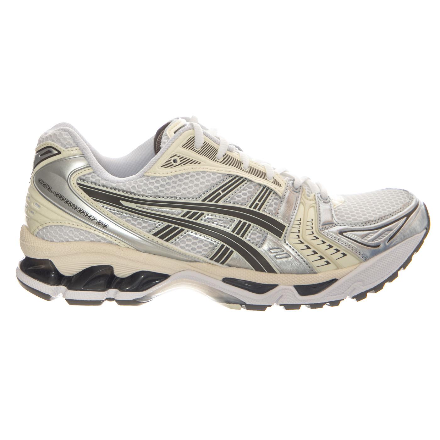 Gel-Kayano 14 White / Ivory - Scarpe Stringate Uomo Multicolore 1203A537-111 WHITE/IVORY ASICS 