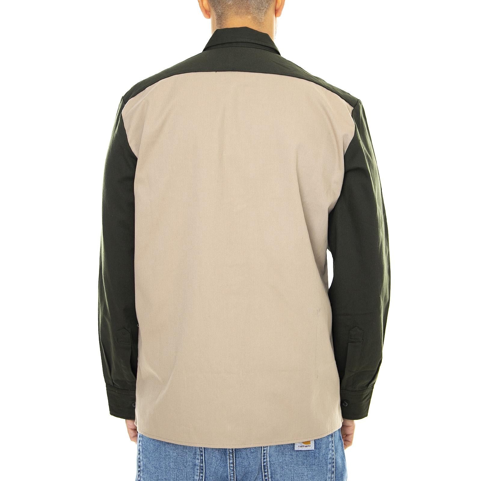 Hardinsburg Shirt - Khaki - Camicia Uomo Multicolore 05 200354-KH . DICKIES 