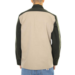 Hardinsburg Shirt - Khaki - Camicia Uomo Multicolore 05 200354-KH . DICKIES 