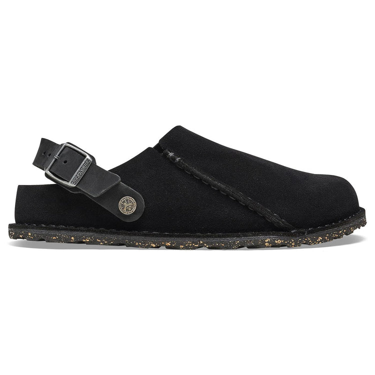 W' Lutry Premium Black, Suede Leather Sandals - Sandali Donna Neri 1025356  BIRKENSTOCK 