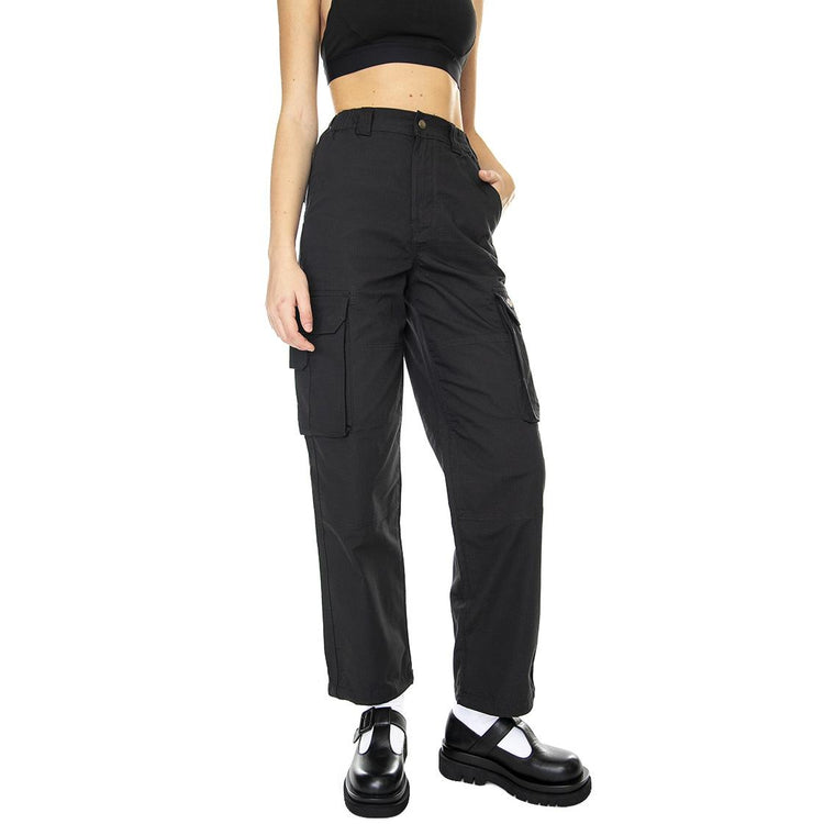 Hooper Bay Black - Pantaloni Cargo Donna Neri DK0A4XDIBLK1  DICKIES 