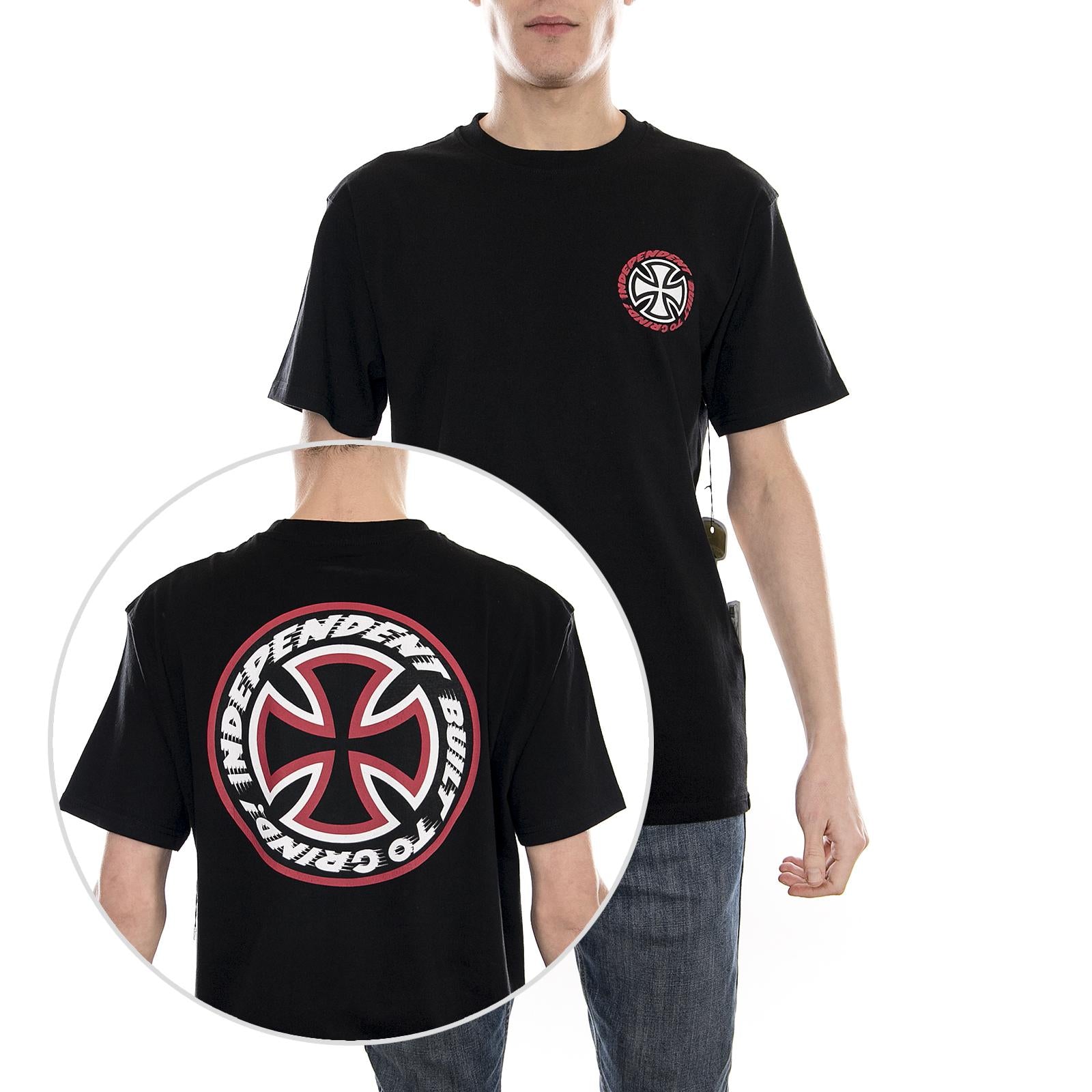 Speed Kills Tee Black INA-TEE-1280  INDEPENDENT 