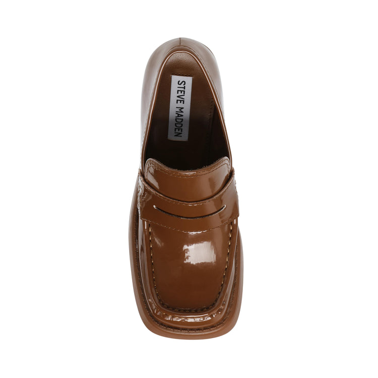 Utmost Cognac Pat - Mocassini Donna Marroni SMSUTMOST-COG  STEVE MADDEN 