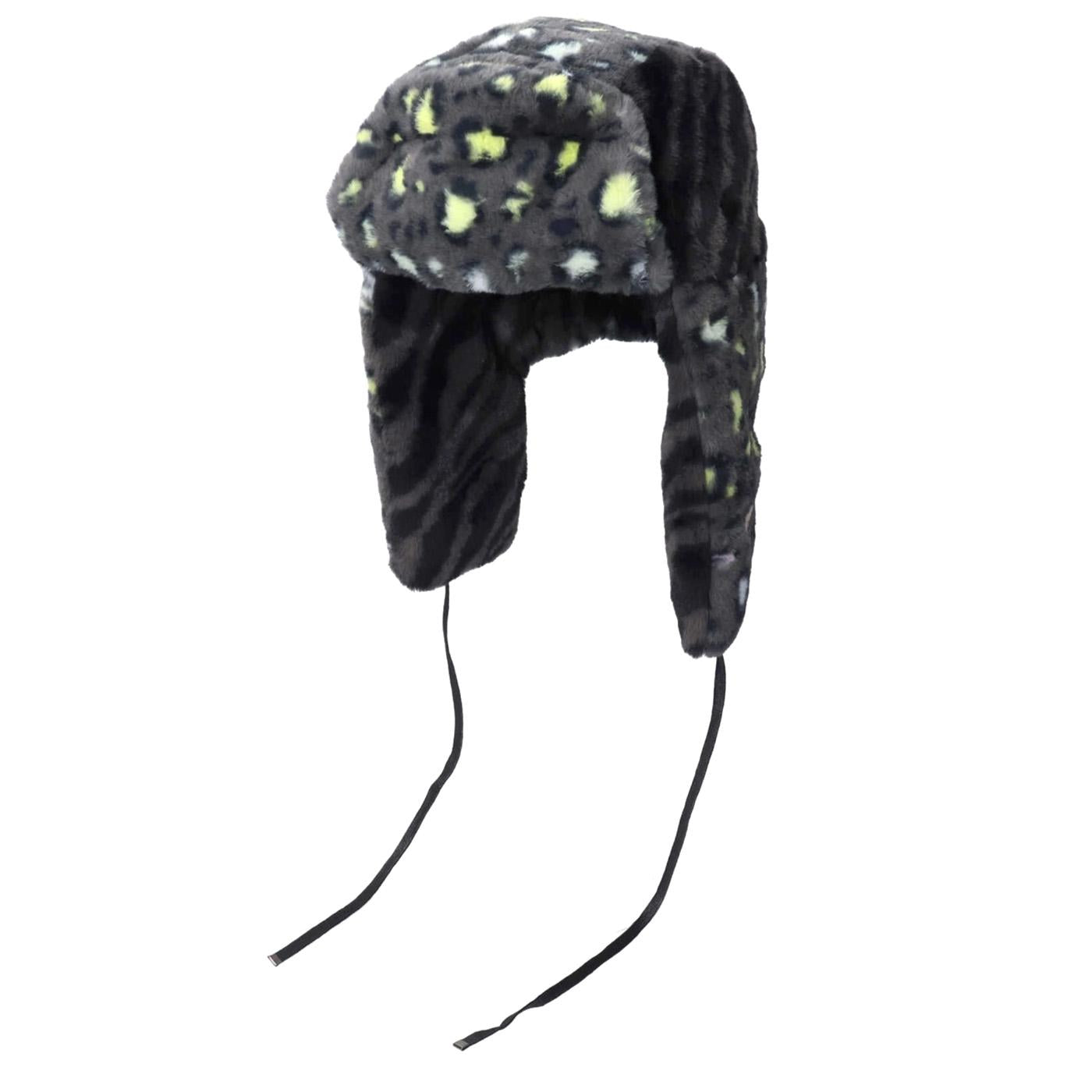 Wil Fur Trapper Charcoal / Black - Cappello Multicolore K5345-CB038  KANGOL 