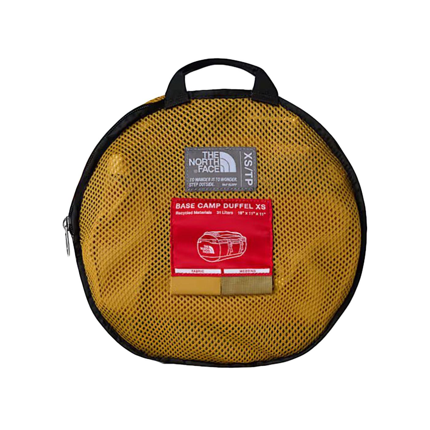 Base Camp Duffel XS Golden Tan / Cedar - Borsa da Viaggio Marrone NF0A52SS MUD1 THE NORTH FACE 