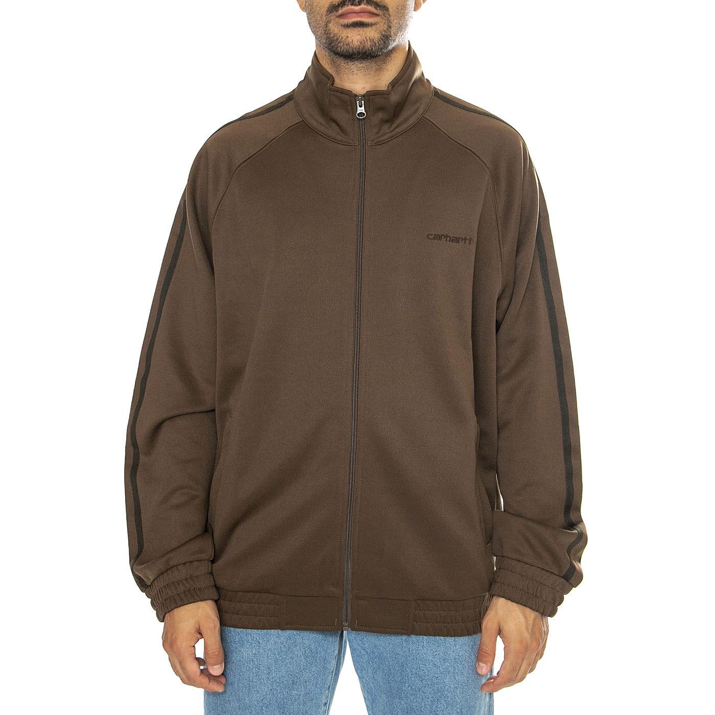 Bolan Jacket Chocolate / Tobacco - Felpa Collo Alto Uomo Marrone I033926.2JMXX  CARHARTT WIP 