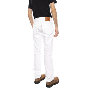 501® Levi's® Original - Chill White - Denim Jeans Uomo Bianchi 00501 3853 LEVIS 