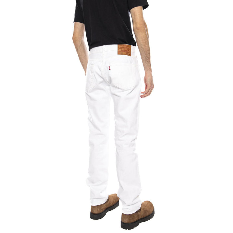 501® Levi's® Original - Chill White - Denim Jeans Uomo Bianchi 00501 3853 LEVIS 