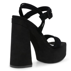 Pin-Up Rose Suede - Sandali Donna Neri SMSPIN-UP-BLA  STEVE MADDEN 
