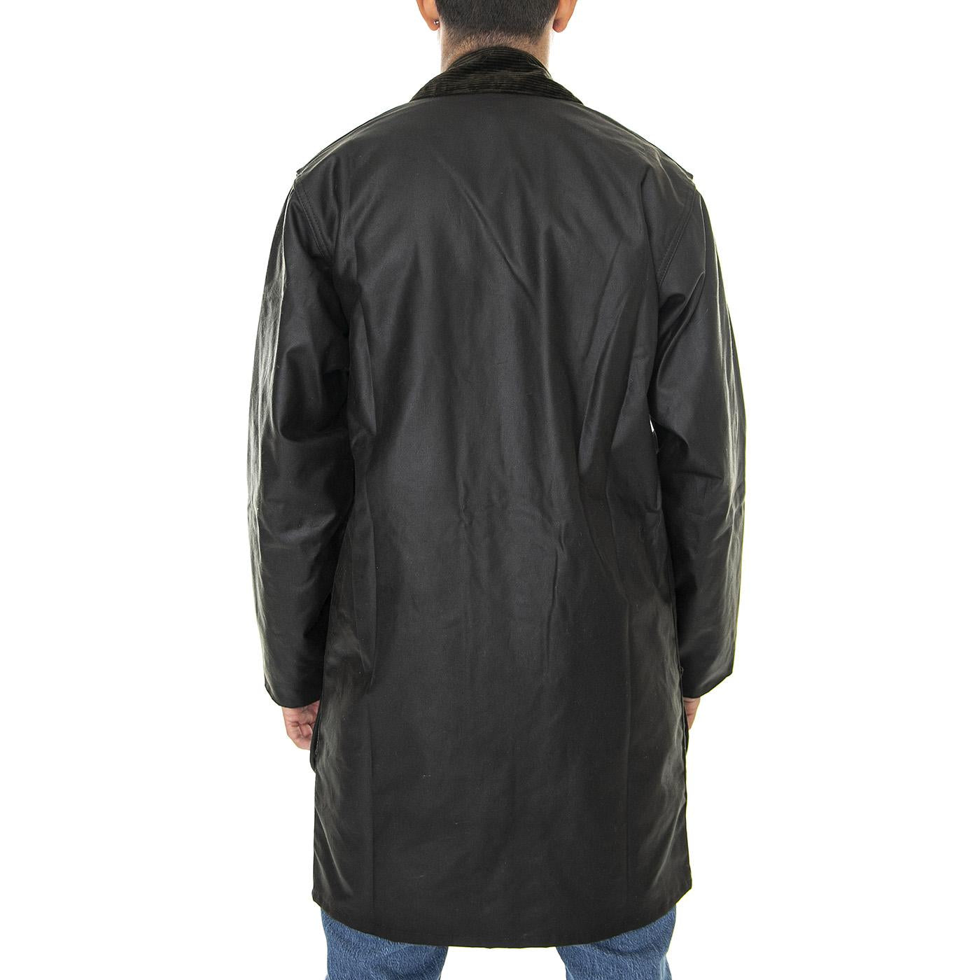 Classic Northumbria Wax Jacket Olive - Giacca Invernale Uomo Marrone 222MMWX0009-OL91  BARBOUR 