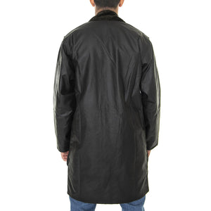 Classic Northumbria Wax Jacket Olive - Giacca Invernale Uomo Marrone 222MMWX0009-OL91  BARBOUR 