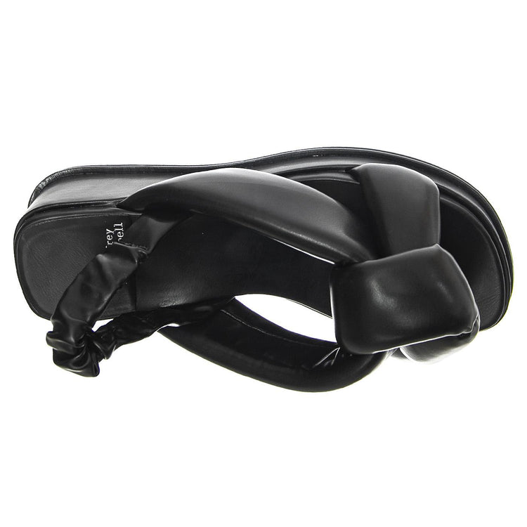 Sying-Hi Black Pu - Sandali Donna Neri JCSJCD-094-3-04-BLK  JEFFREY CAMPBELL 