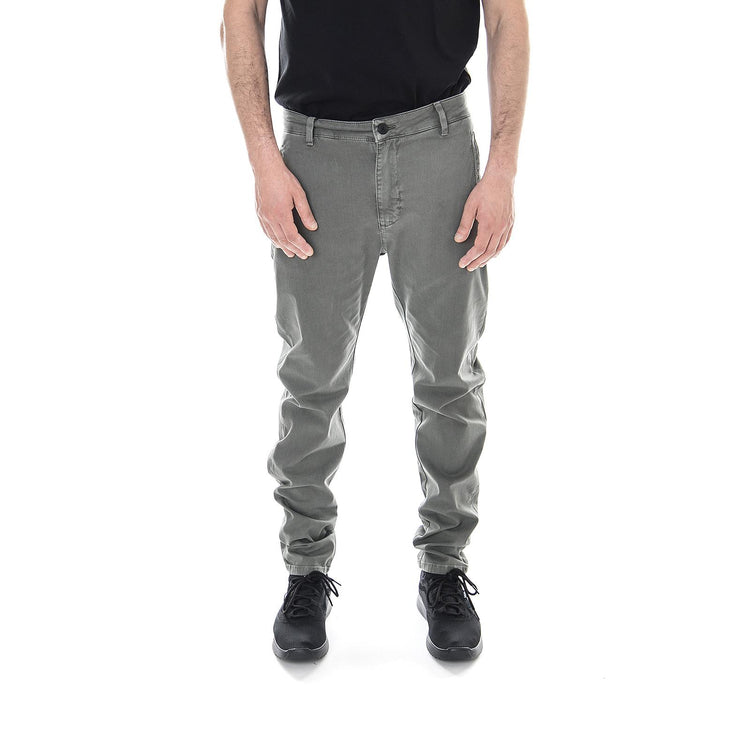 Cropson - Pantaloni Chino Uomo Verdi 181201-947  ELVINE 