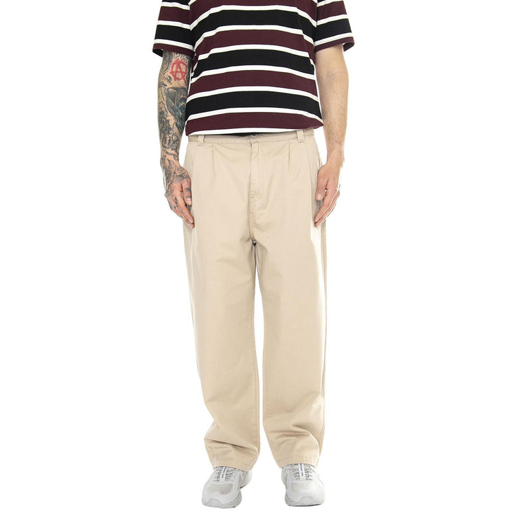 Marv Pant Wall /stone washed - Pantaloni Uomo Beige I033129.G106  CARHARTT WIP 