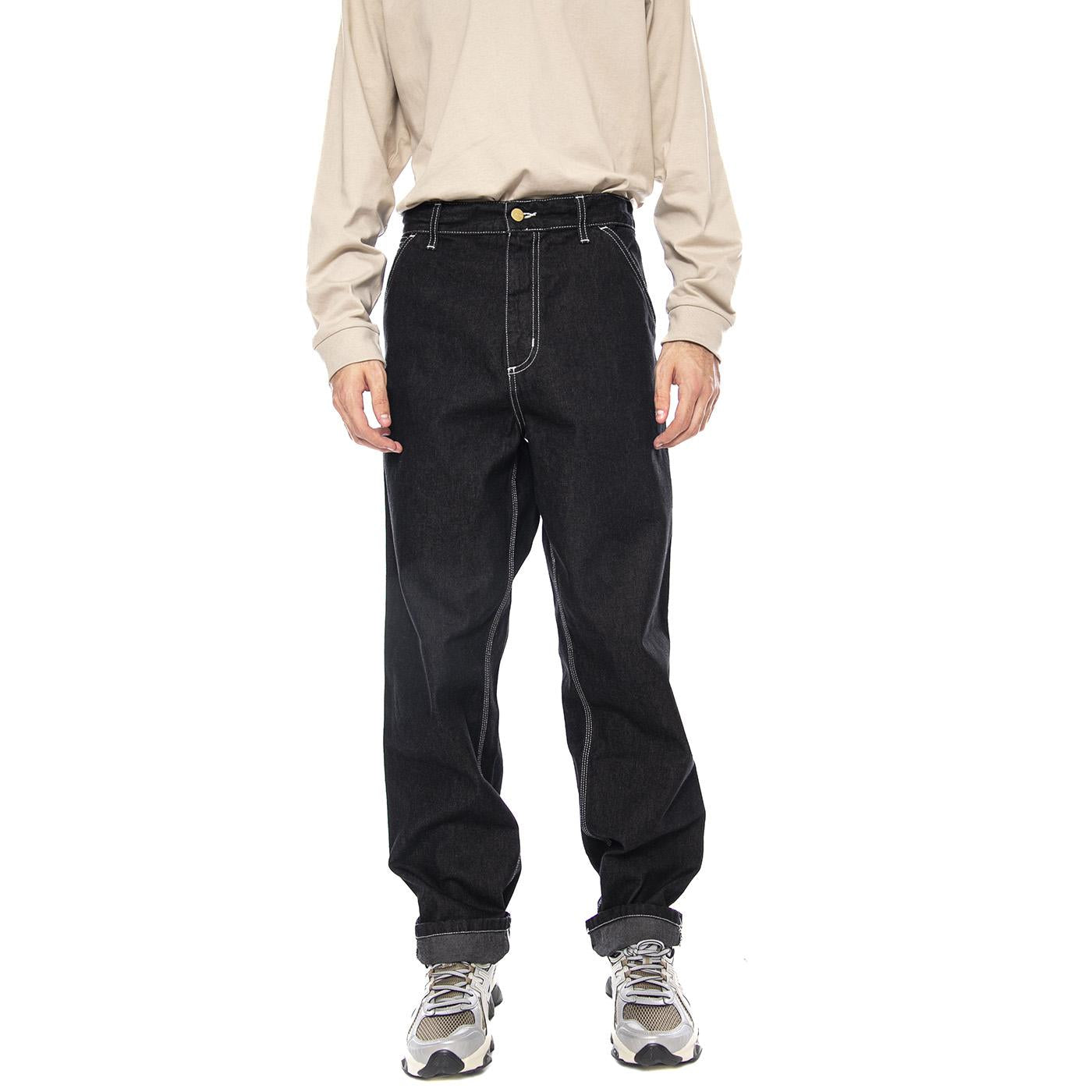 Simple Pant Black One Wash - Pantaloni Denim Jeans Uomo Neri I022947-892Y  CARHARTT WIP 