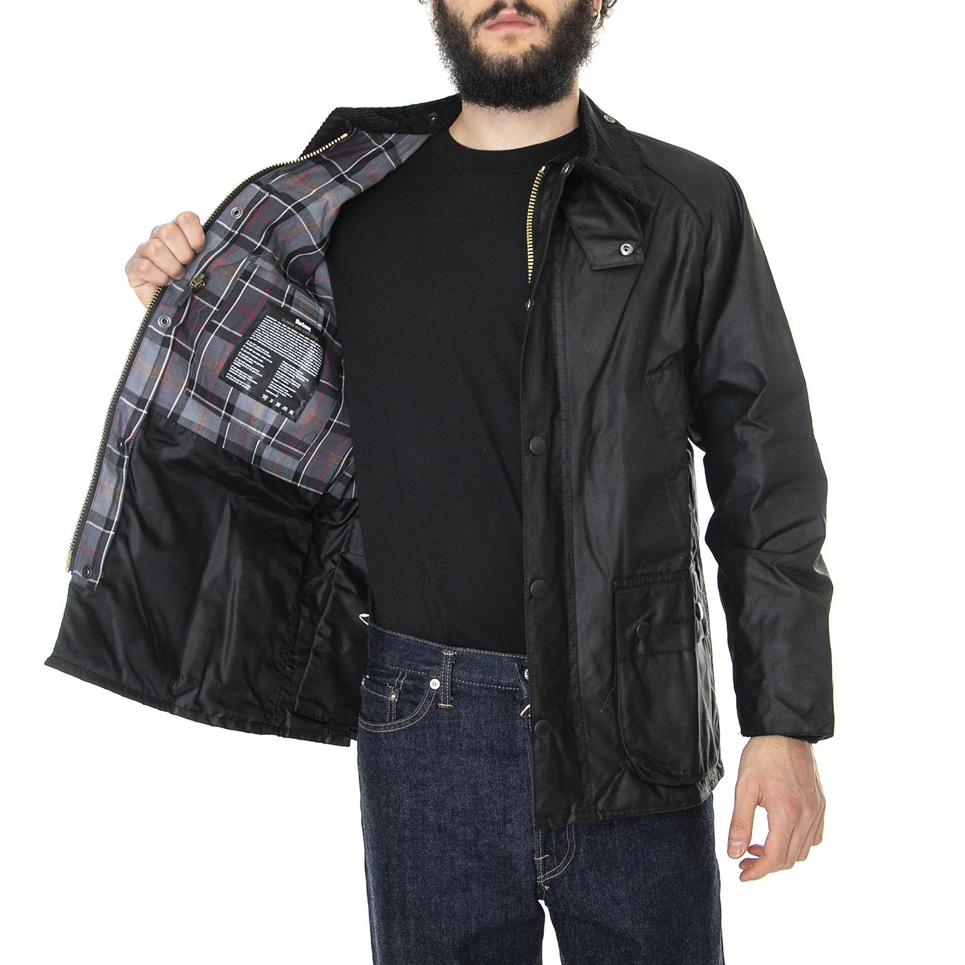 Bedale Jacket Black - Giacca Invernale Uomo Nera MWX0018BK . BARBOUR 