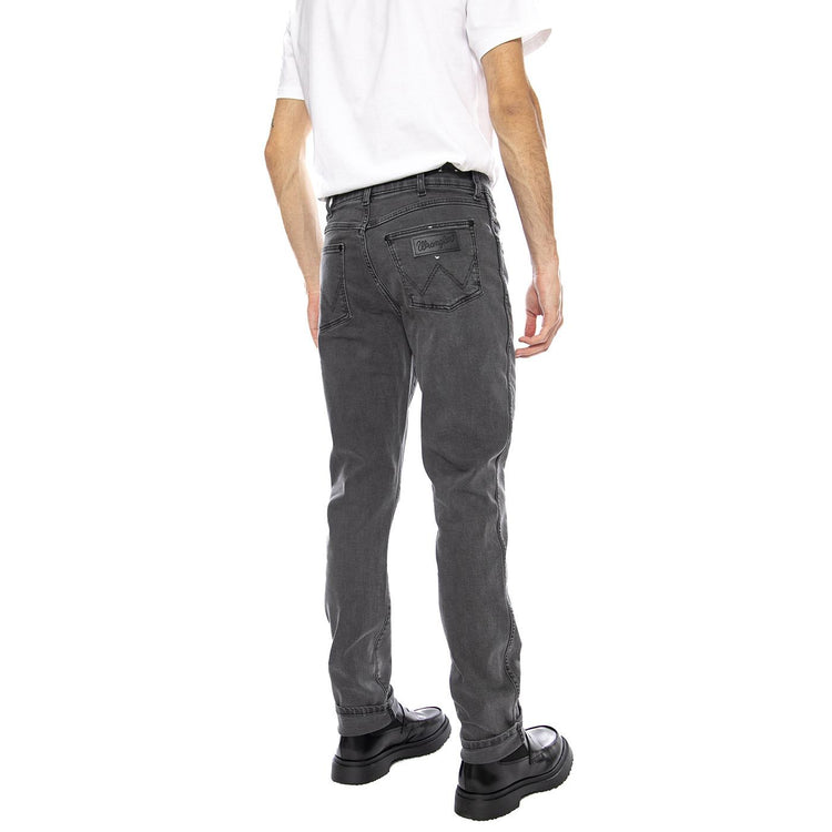 Larston Whispered Wash Black Denim Jeans - Pantaloni Denim Jeans Uomo Neri 112362433 . WRANGLER 