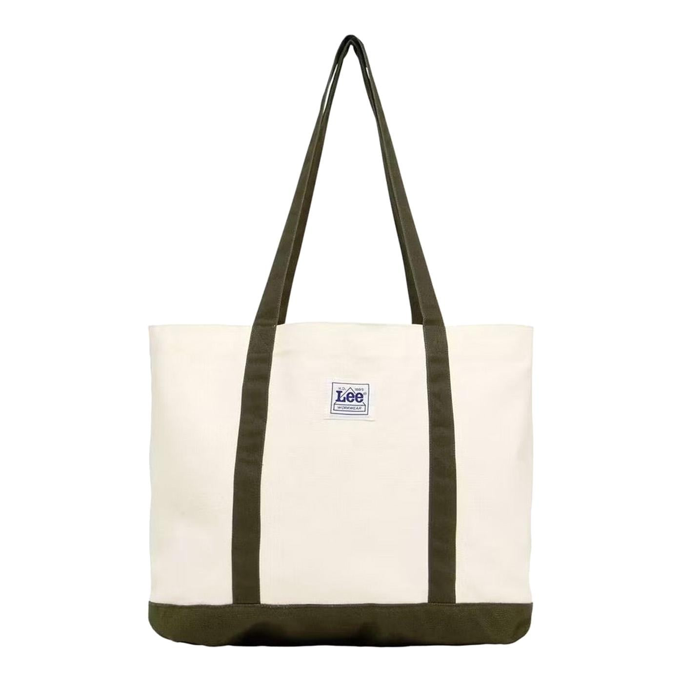 Utility Workwear Bag Ecrù - Borsa Shopping Bag Tote Ecrù 112372694  LEE 