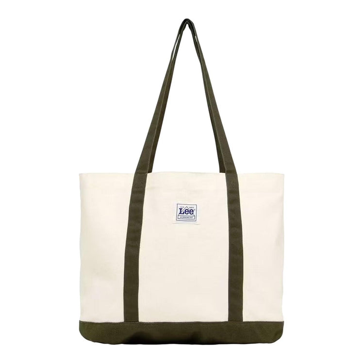 Utility Workwear Bag Ecrù - Borsa Shopping Bag Tote Ecrù 112372694  LEE 