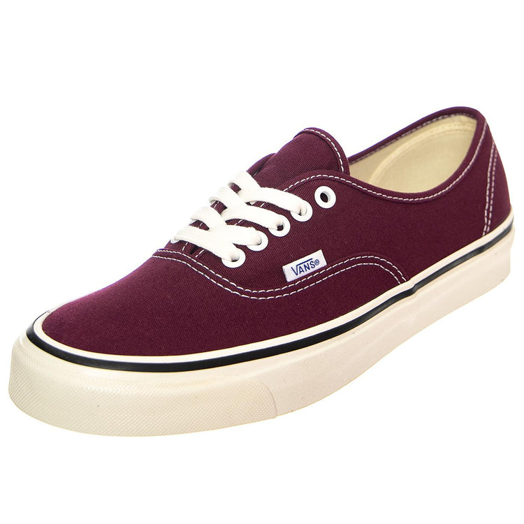 UA Authentic 44 DX (Anaheim Factory) OG Burgundy - Scarpe Stringate Profilo Basso Uomo Bordeaux VN0A38ENQA61  VANS 