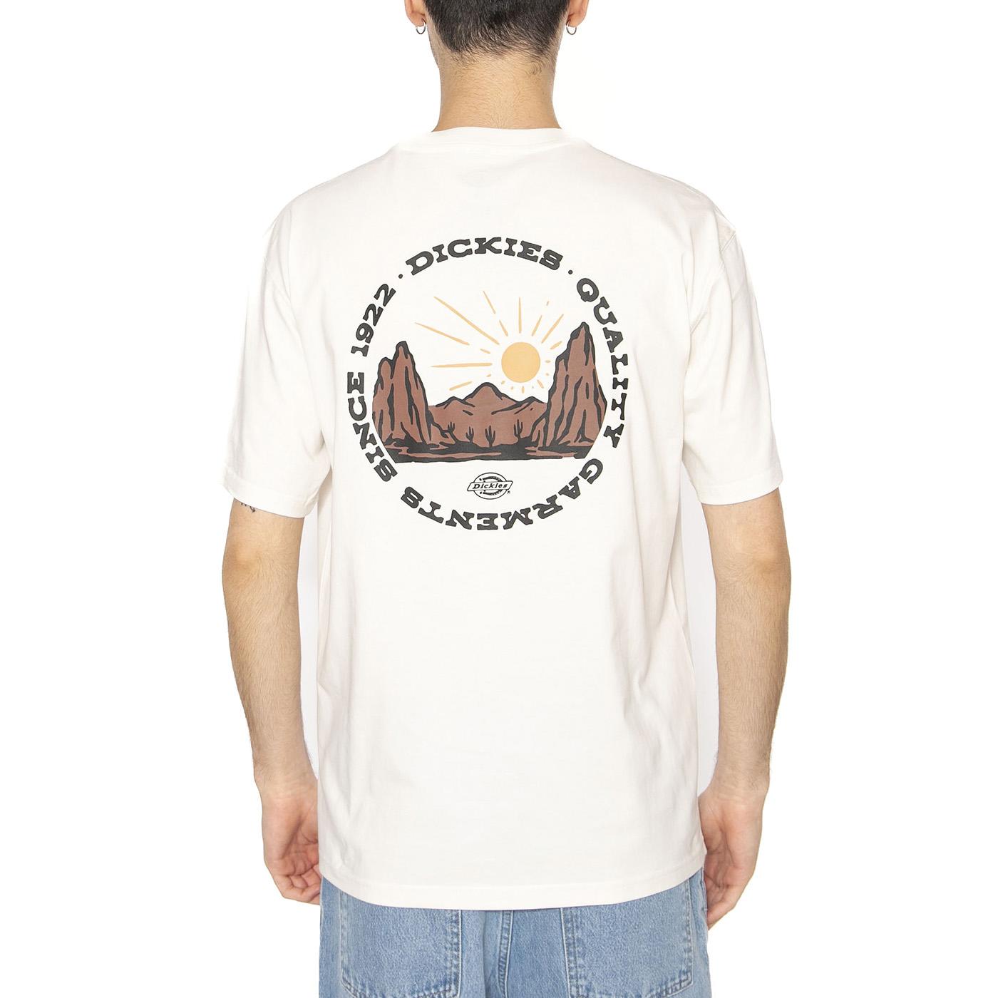 Dickies Outdoor SS Tee Egret - Maglietta Girocollo Uomo Beige DK0A4Z8PC481  DICKIES 