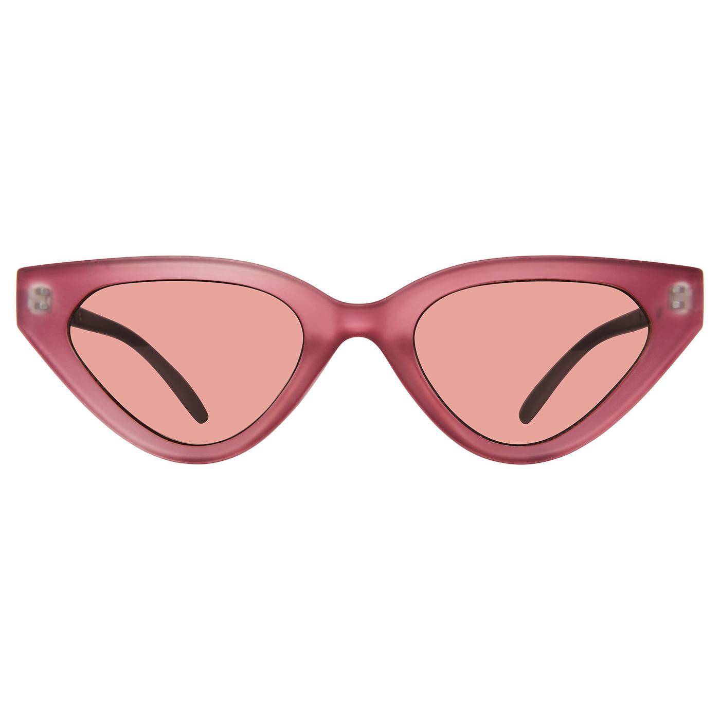 Kamie Matte Pearlized Pink - Satin Pink Solid - Occhiali da Sole Rosa SMAX17286  STEVE MADDEN 