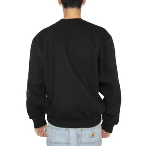 Masterpiece Sweat Black / Fandoghi - Felpa Uomo Nera I035199.33NXX . CARHARTT WIP 