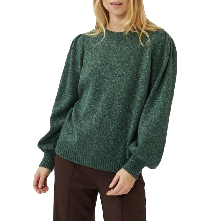 GUNNVA PINE GROVE GREEN - Maglione Girocollo Donna Verde 207309249 5406 MINIMUM 