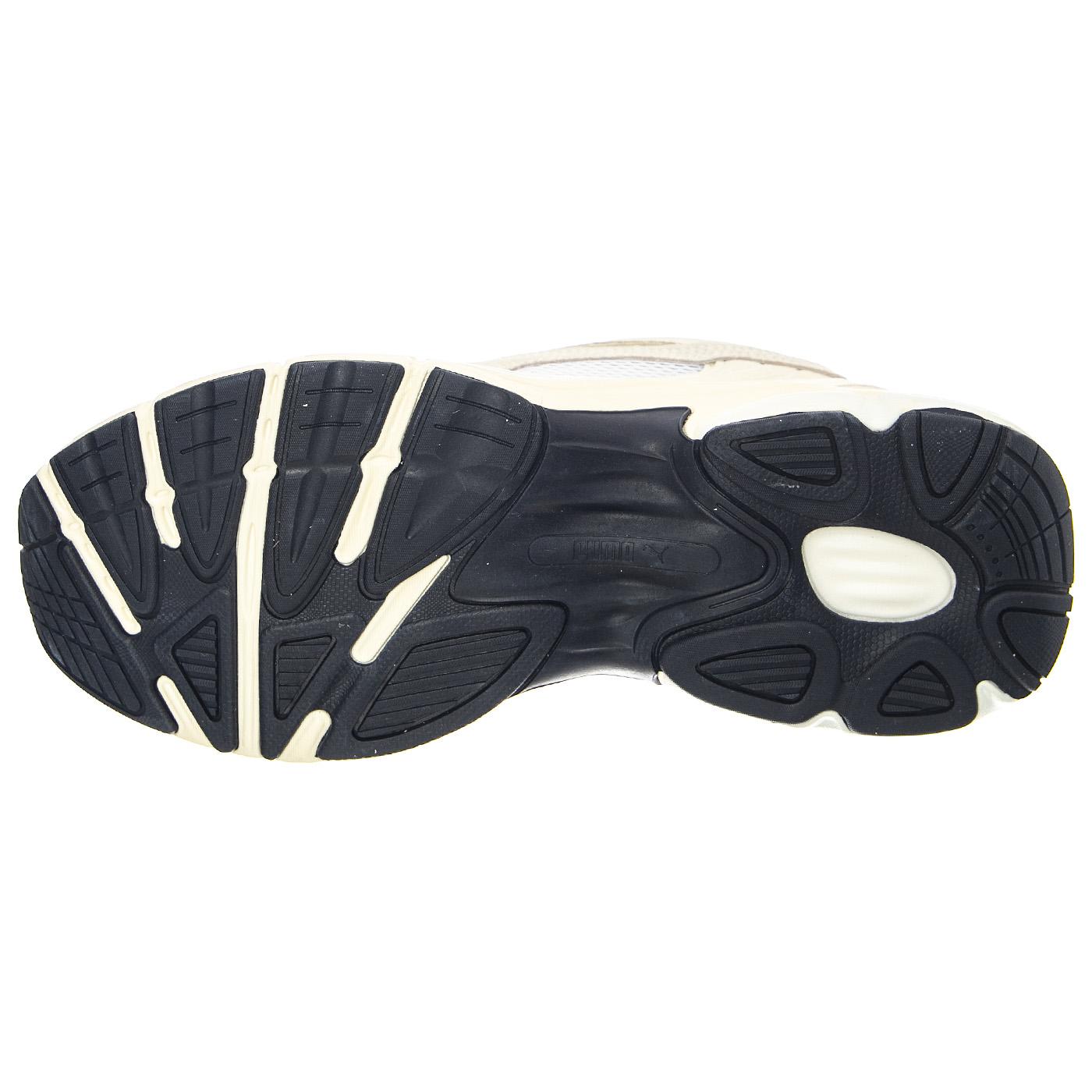 Teveris Nitro Warm White / Parisian Night - Scarpe Stringate Profilo Basso Uomo Bianche 388774-10  PUMA 