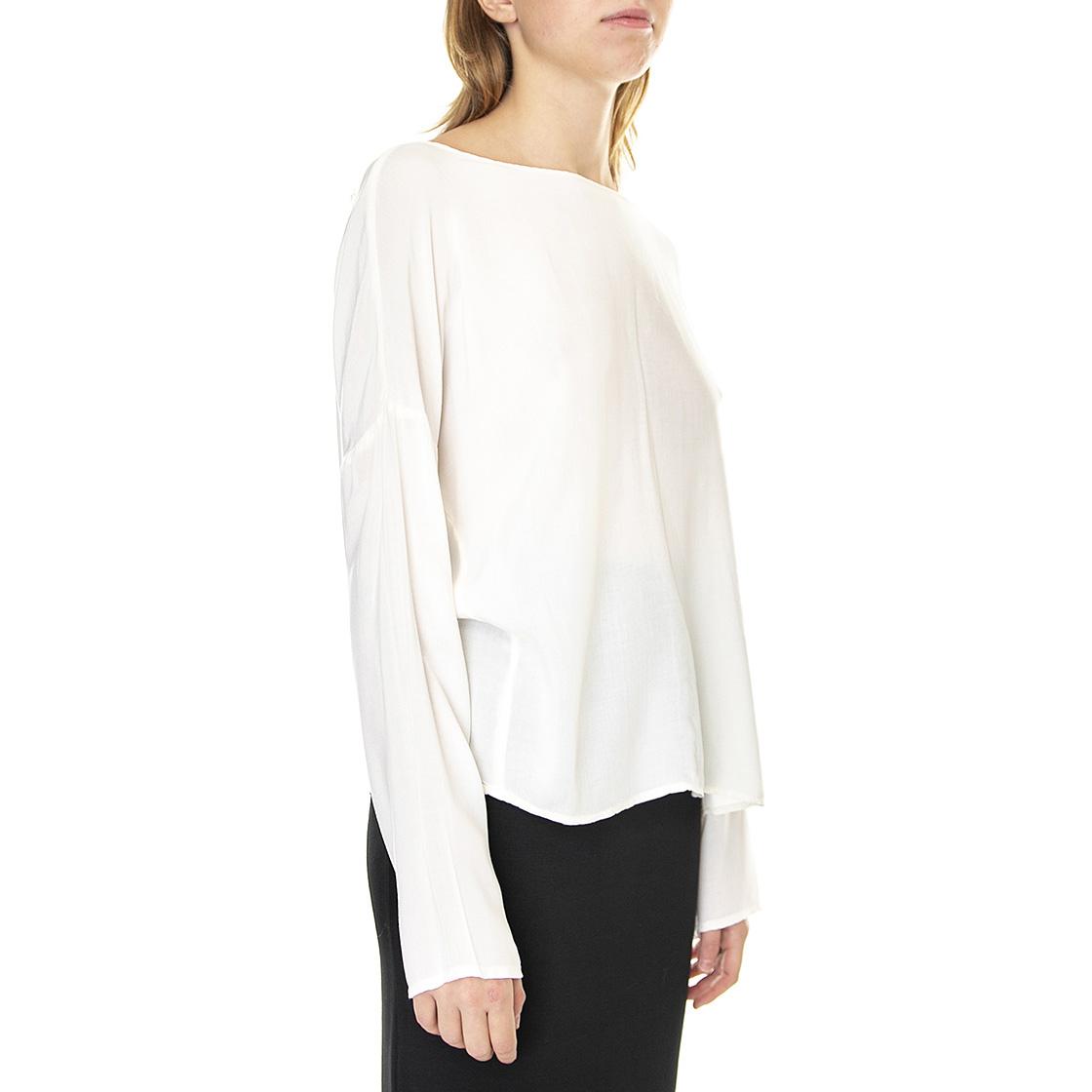 Blusa 021SD45007 Burro - Top Donna Bianco 021SD45007 -S2128 . ALESSIA SANTI 