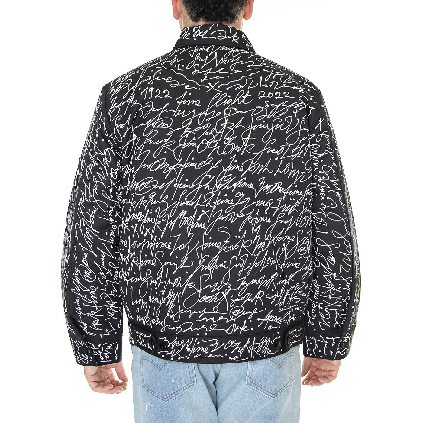 Armah Lined Eisenhower Black - Giacca Estiva Uomo Nera / Multicolore DK0A4YULBLK1  DICKIES 